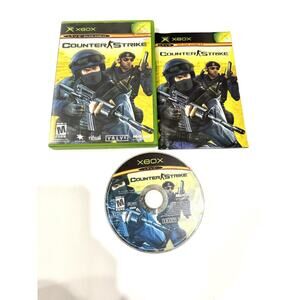 Counter-Strike Xbox Live Video Game Complete w/ Manual CIB
